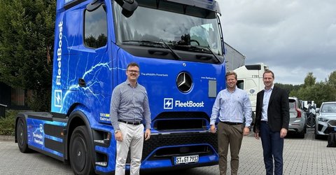 FleetBoost aus Greven entwickelt die "Powerbank" für E-Lkw - und ist damit für den Innovationspreis Münsterland nominiert