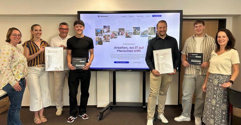 Neue WESt-Patenschaft zwischen emvion, Berufskolleg Rheine und Hüberts’scher Schule Hopsten