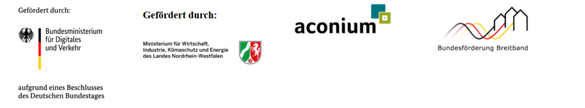 Logos von Fördermittelgebern